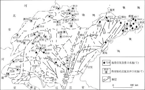 山東?。厝┑?zé)豳Y源分布規(guī)律-地?zé)衢_(kāi)發(fā)利用-地大熱能